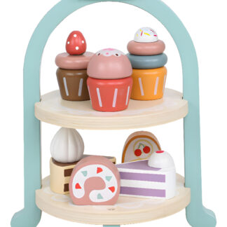 Juego Set Pasteleria Reposteria Confiteria De Madera Niños